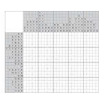 Японский кроссворд #2161 “Комар”