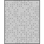 Японская мозаика #2915 “Лилия”