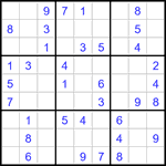 Судоку 9х9 #3114 легкий