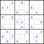 Судоку 9х9 #3071 средний