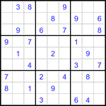 Судоку 9х9 #3078 средний