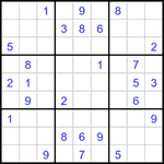 Судоку 9х9 #3102 средний