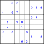 Судоку 9х9 #3120 средний
