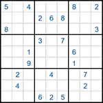 Судоку-соседи 9х9 #6 средний Судоку-соседи 9х9 #6 средний