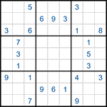 Судоку-соседи 9х9 #10 средний Судоку-соседи 9х9 #10 средний