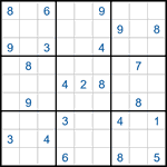 Судоку-соседи 9х9 #11 средний Судоку-соседи 9х9 #11 средний