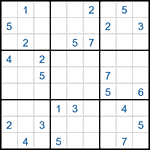 Судоку-соседи 9х9 #12 средний Судоку-соседи 9х9 #12 средний