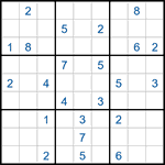 Судоку-соседи 9х9 #19 средний Судоку-соседи 9х9 #19 средний
