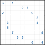 Судоку-соседи 9х9 #3 трудный Судоку-соседи 9х9 #3 трудный
