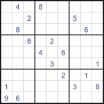 Судоку “Ход конем” 9х9 #27 трудный