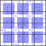 Виндоку 16х16 #15 легкий