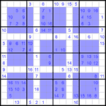 Виндоку 16х16 #14 средний