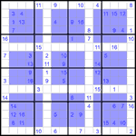 Виндоку 16х16 #13 трудный