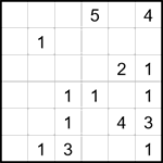 Циновка 6х6 #34