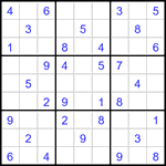 Судоку 9х9 #3175 легкий