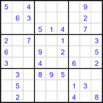 Судоку 9х9 #3178 легкий