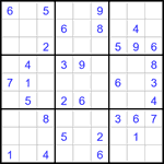 Судоку 9х9 #3179 легкий