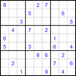 Судоку 9х9 #3154 средний