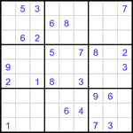 Судоку 9х9 #3147 очень трудный