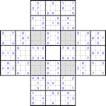 Судоку-сохей #31 легкий