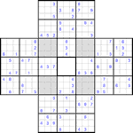 Судоку-сохей #31 средний