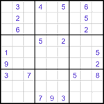 Судоку-отшельники 9х9 #15 очень трудный Судоку-отшельники 9х9 #15 очень трудный