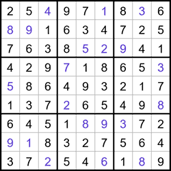 Судоку-отшельники -ответ