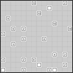 Японские квадраты 14х14 #7 трудный