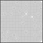 Японские квадраты 14х14 #8 трудный