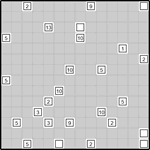 Японские квадраты 14х14 #10 трудный