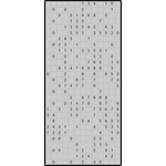 Японская мозаика #3148 “Цапля”