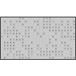 Японская мозаика #3162 “Кабан”