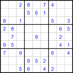 Судоку 9х9 #3203 легкий