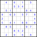 Судоку 9х9 #3221 легкий