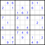 Судоку 9х9 #3231 легкий