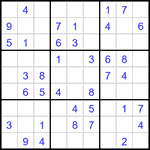 Судоку 9х9 #3238 легкий