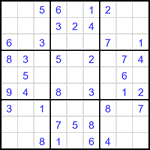 Судоку 9х9 #3243 легкий