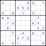 Судоку 9х9 #3174 средний