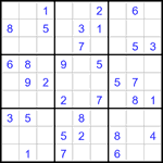 Судоку 9х9 #3175 средний