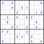 Судоку 9х9 #3190 средний