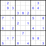 Судоку 9х9 #3191 средний