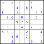 Судоку 9х9 #3212 средний