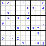 Судоку 9х9 #3214 средний