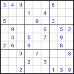 Судоку 9х9 #3217 средний
