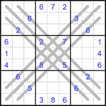 Судоку BX 9х9 #24 средний Судоку BX 9х9 #24 средний