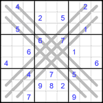 Судоку BX 9х9 #25 средний Судоку BX 9х9 #25 средний