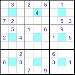 Судоку-центр 9х9 #31 средний Судоку-центр 9х9 #31 средний
