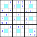Судоку-центр 9х9 #32 средний Судоку-центр 9х9 #32 средний