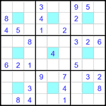 Судоку-центр 9х9 #33 средний Судоку-центр 9х9 #33 средний