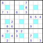 Судоку-центр 9х9 #35 средний Судоку-центр 9х9 #35 средний